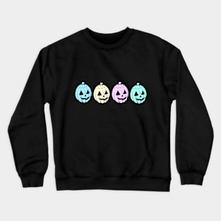 Pastel Pumpkins Crewneck Sweatshirt